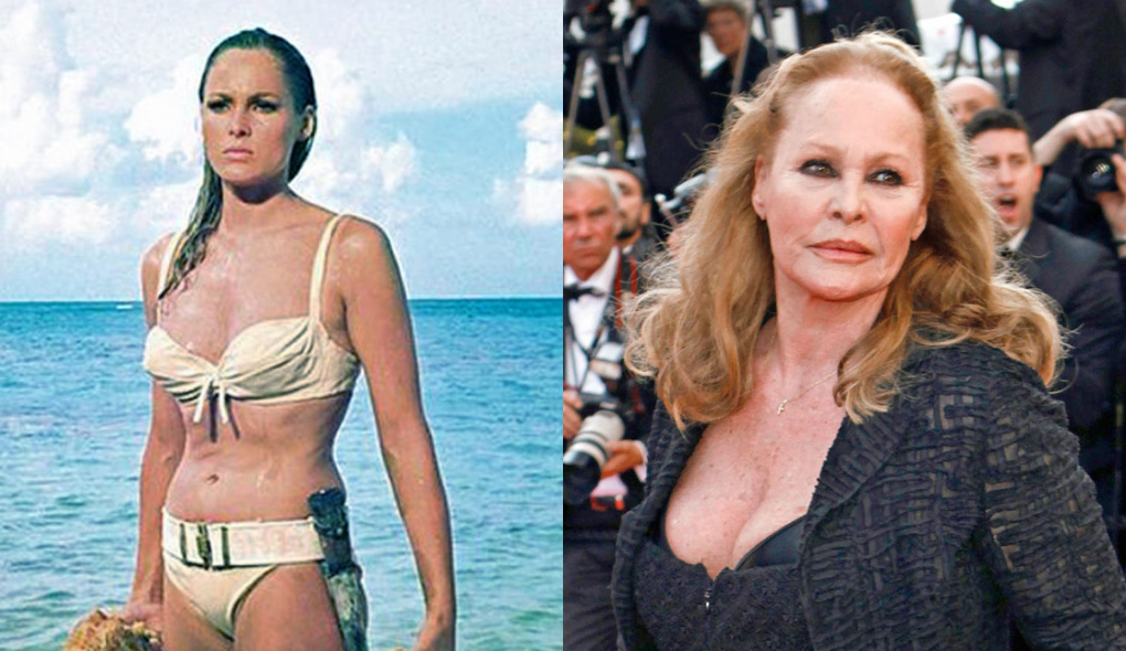 Ursula Andress (Suiza, 1936) Se convirtió en una de las ‘chicas Bond’ más icónicas de la historia gracias a su interpretación como Honey Ryder en la primera película de James Bond, ‘Agente 007 contra el Dr. No’ en 1962. / Foto: