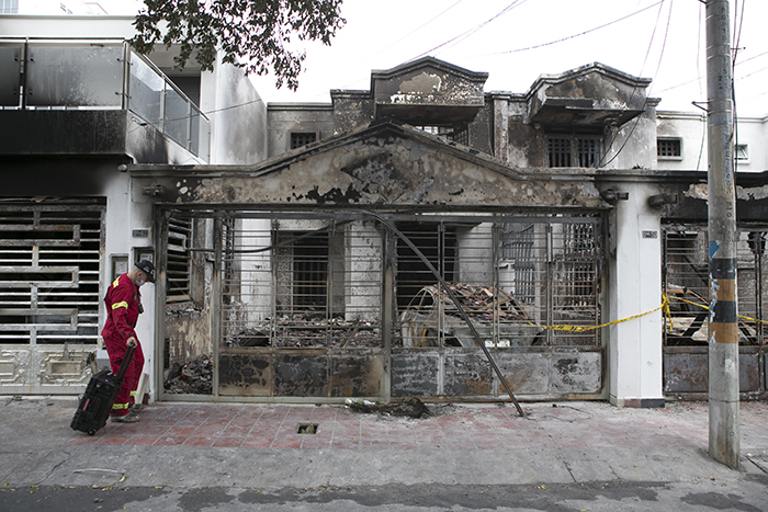 Incendio La Capellana Foto: Juan Pablo Cohen 