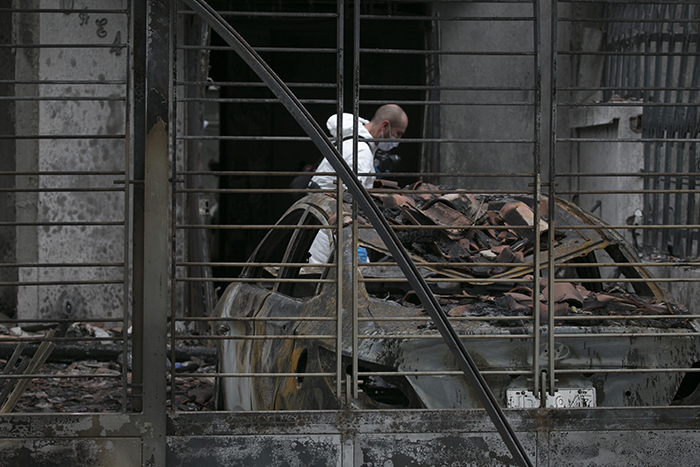 Incendio La Capellana Foto: Juan Pablo Cohen 