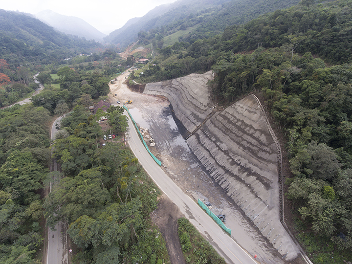 Acceso a Bochalema.