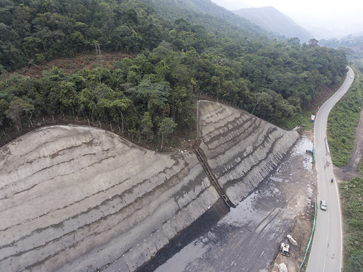 Acceso a Bochalema.