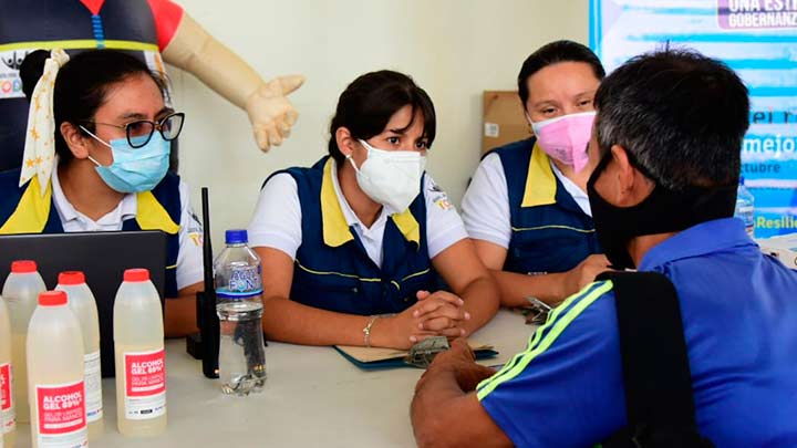 Los asistentes tuvieron acceso a toda la oferta institucional de la alcaldía./Foto cortesía