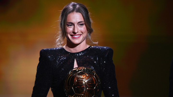 La española Alexia Putellas fue la ganadora del Balón de Oro Femenino