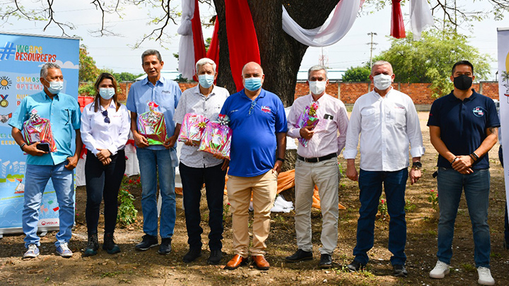 Periodistas: Víctor Parra, Carlos Boada, Carlos Forero, Jorge Gómez, Jesús Acosta.