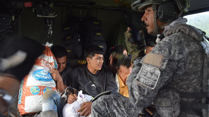 La misión fue coordinada por el Centro Nacional de Recuperación de Personal de la FAC./Foto: Colprensa