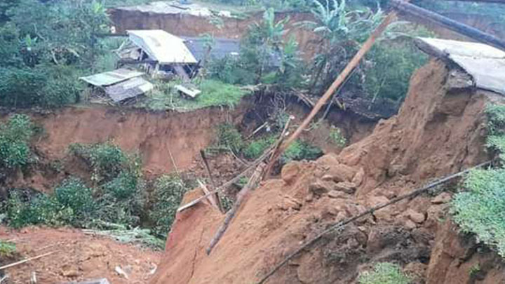 Se registró una avalancha en los sectores de Santa Clara, La Soledad, Párraga Viejo y Chontaduro, en el departamento del Cauca./Foto: Colprensa