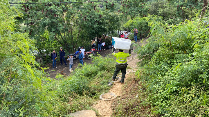 Afectaciones por lluvias en Los Patios, sector La Garita