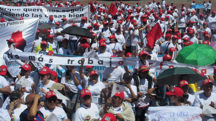 Toda una fiesta laboral vivieron ayer más de cuatro mil trabajadores de las distintas empresas de Cúcuta y sus familias./  Foto Orlando Carvajal