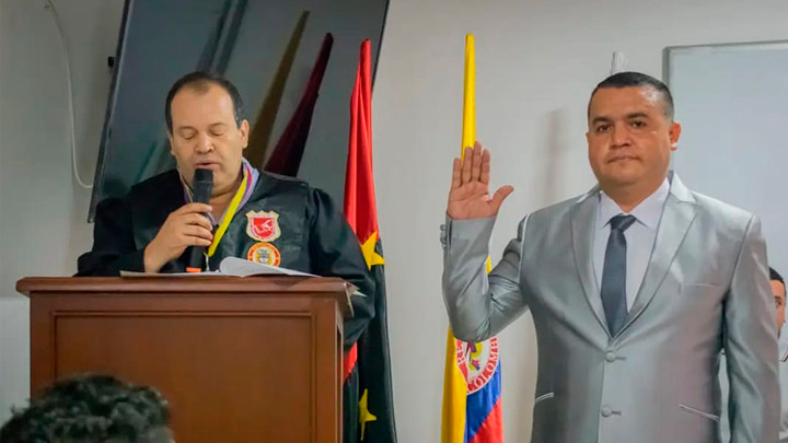 Alcalde de Santiago, Danis Carlewis Ramírez.