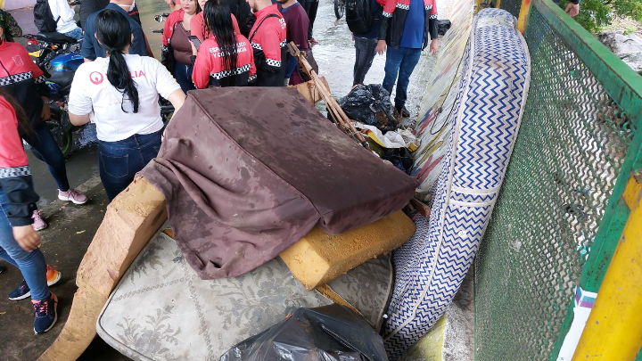 Así transcurrió la intervención de la zona de El Malecón de Cúcuta. 