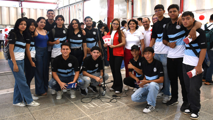 Momentos de la feria "Buscando carrera" de la UFPS.