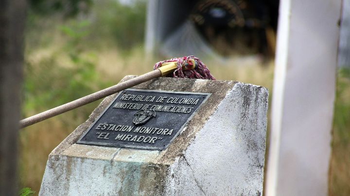 En otros tiempos el centro lote era conocido como la estación monitora ‘El Mirador’, del Ministerio de Comunicaciones. / Foto: Carlos Ramírez.