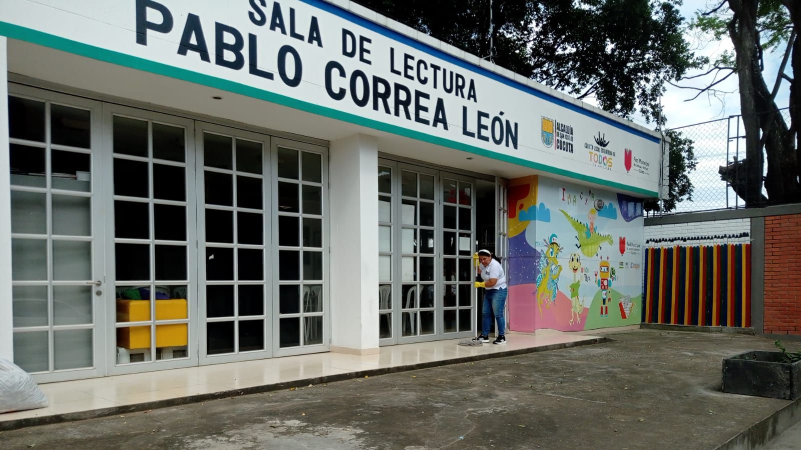 Sala de lectura - Pablo Correa.