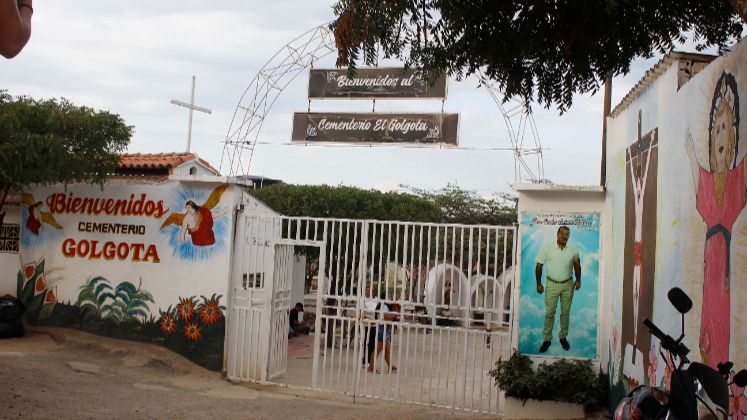 Cementerio Golgota empezó a ser construído en 1988.