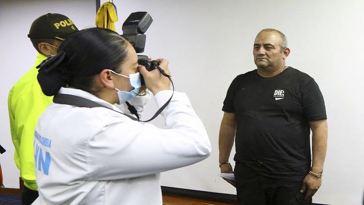 Lea además: Tras la rejas el jefe del ‘Clan del Golfo’./Foto: AFP