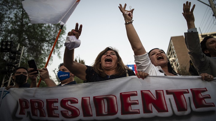 Chile se va a segunda vuelta de elecciones presidenciales./Foto: AFP