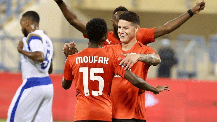 James en su nuevo equipo