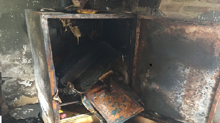 incendio en el barrio Panamericano. 