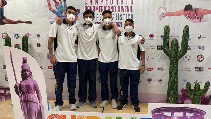 Selección Colombia juvenil de gimnasia artística