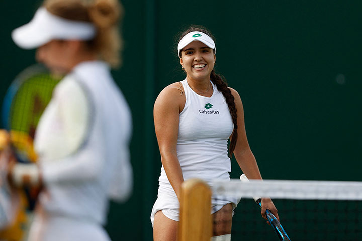 Camila Osorio, WIMBLEDON. 