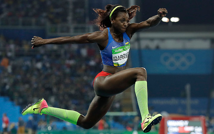 Caterine Ibargüen-Río 2016. 