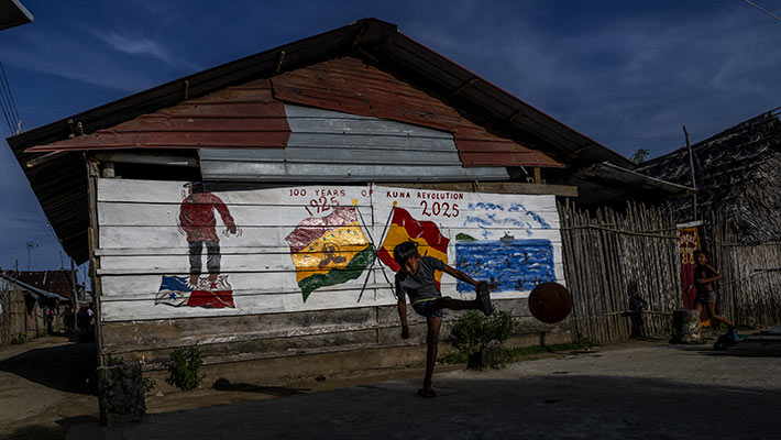 Comunidad indígena de Guna Yala