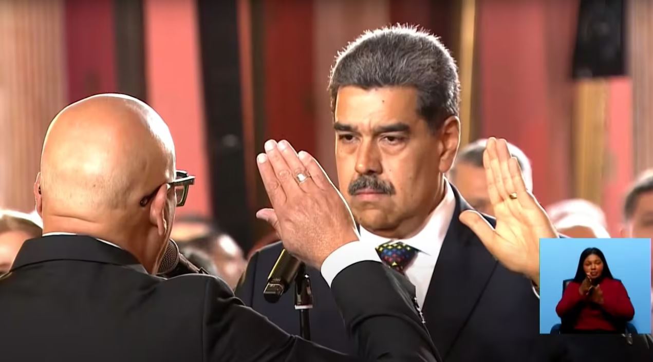 Maduro toma posesión