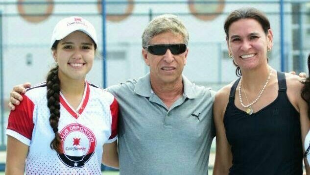 Fabiola Zuluaga junto a María Camila Osorio