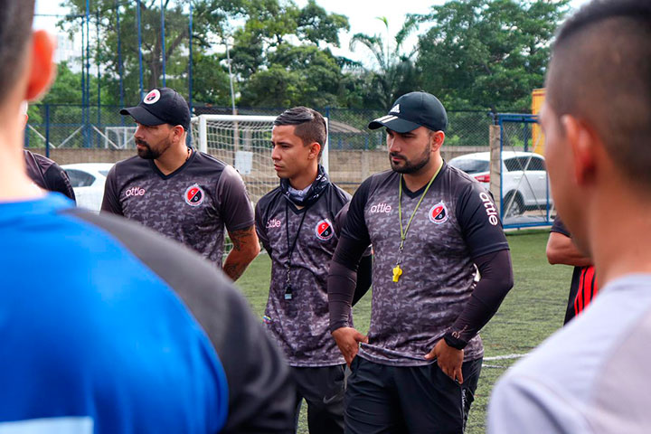 David Suárez, técnico del Cúcuta Deportivo. 