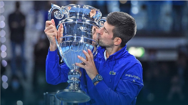 Novak Djokovic fue el jugador más relevante de la temporada. / Foto archivo La Opinión