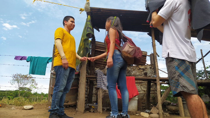 Edgar Camilo Camacho Santana y Yarileine Sánchez Galván, los protagonistas. Foto Cortesía.