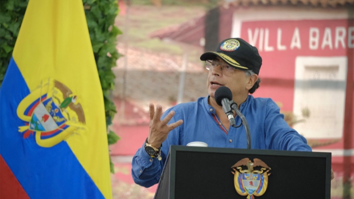 Presidente Gustavo Petro. 