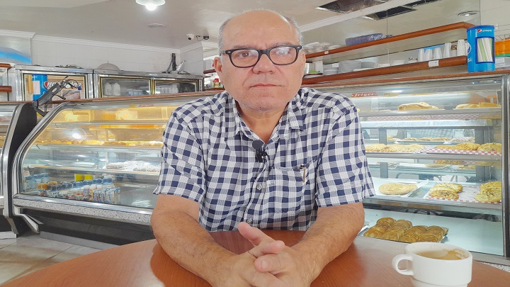 Alejandro Becerra, directivo del Consejo de Panaderos del Táchira.  / Foto: Anggy Polanco/ La Opinión