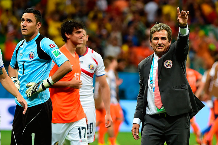 Jorge Luis Pinto, Costa Rica 2014. 