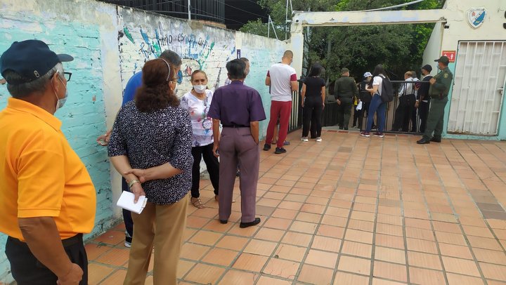 Jornada de votación en Cúcuta