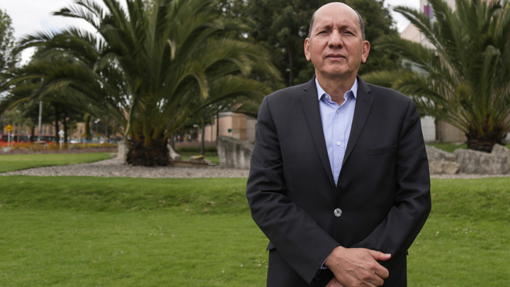 El general (r) Luis Mendieta presentará su nombre al Congreso en las elecciones de 2022./ Foto archivo Colprensa