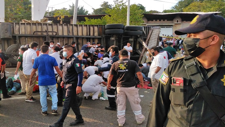 México urge a EE. UU. cambiar política migratoria tras muerte de 55 migrantes./Foto: internet