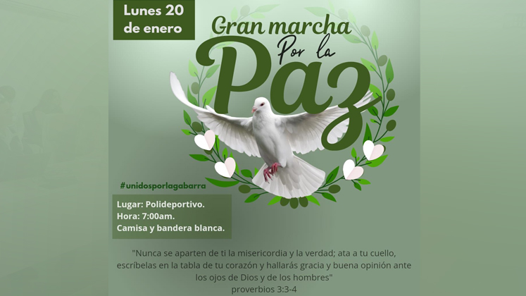 Marcha en La Gabarra