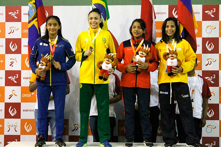 Maryuri Ureña, Suramericano en Brasil. 