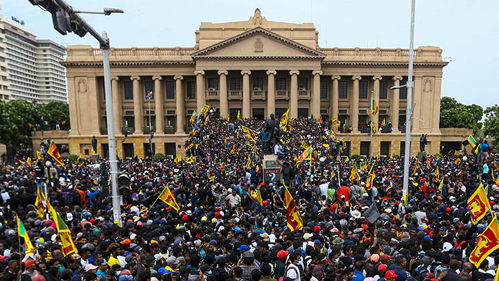 Protestas Sri Lanka