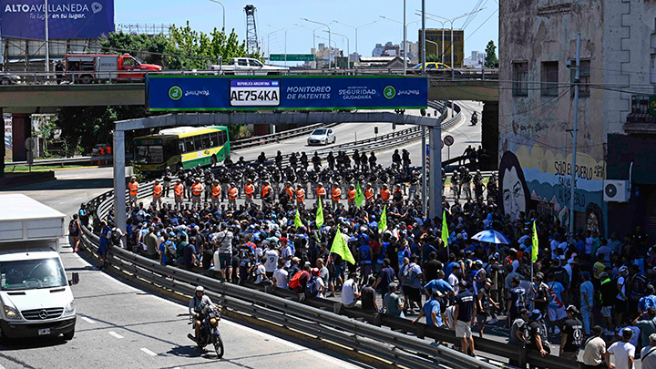 Protestas en Argentina