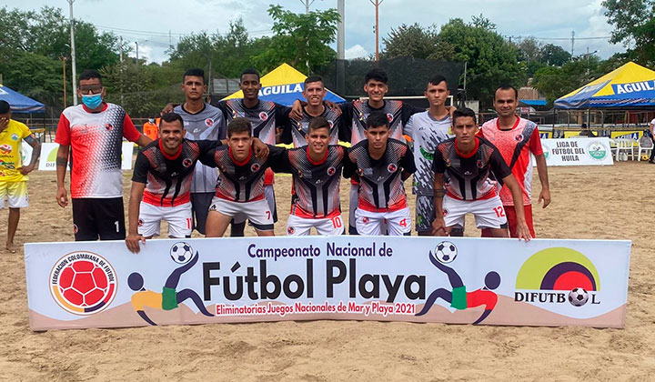 Selección Norte de fútbol playa. 