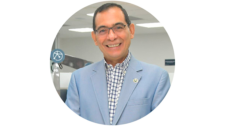 José Consuegra Bolívar, rector de la Universidad Simón Bolívar.