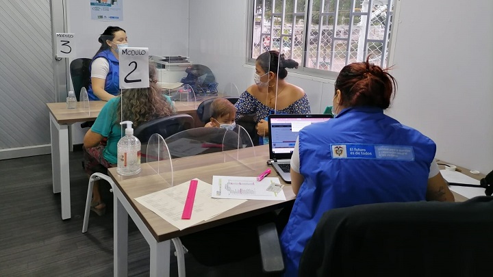 Reanudan atención presencial a víctimas del conflicto./Foto: cortesía