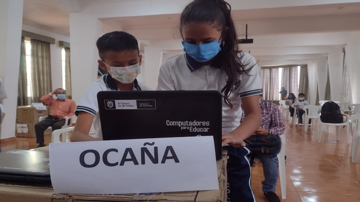 Computadores para los estudiantes./Foto: cortesía