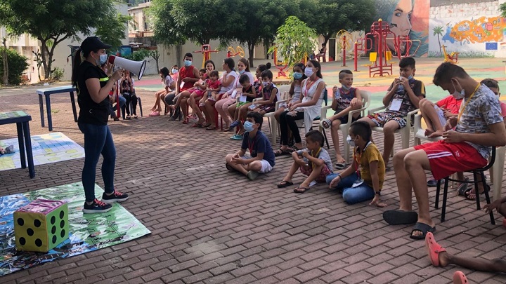 'Mapeando mi territorio' llegó a la comuna 8 de Cúcuta./Foto: cortesía