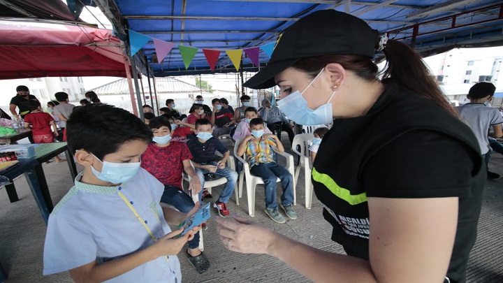 'Mapeando mi territorio' llegó a la comuna 8 de Cúcuta./Foto: cortesía