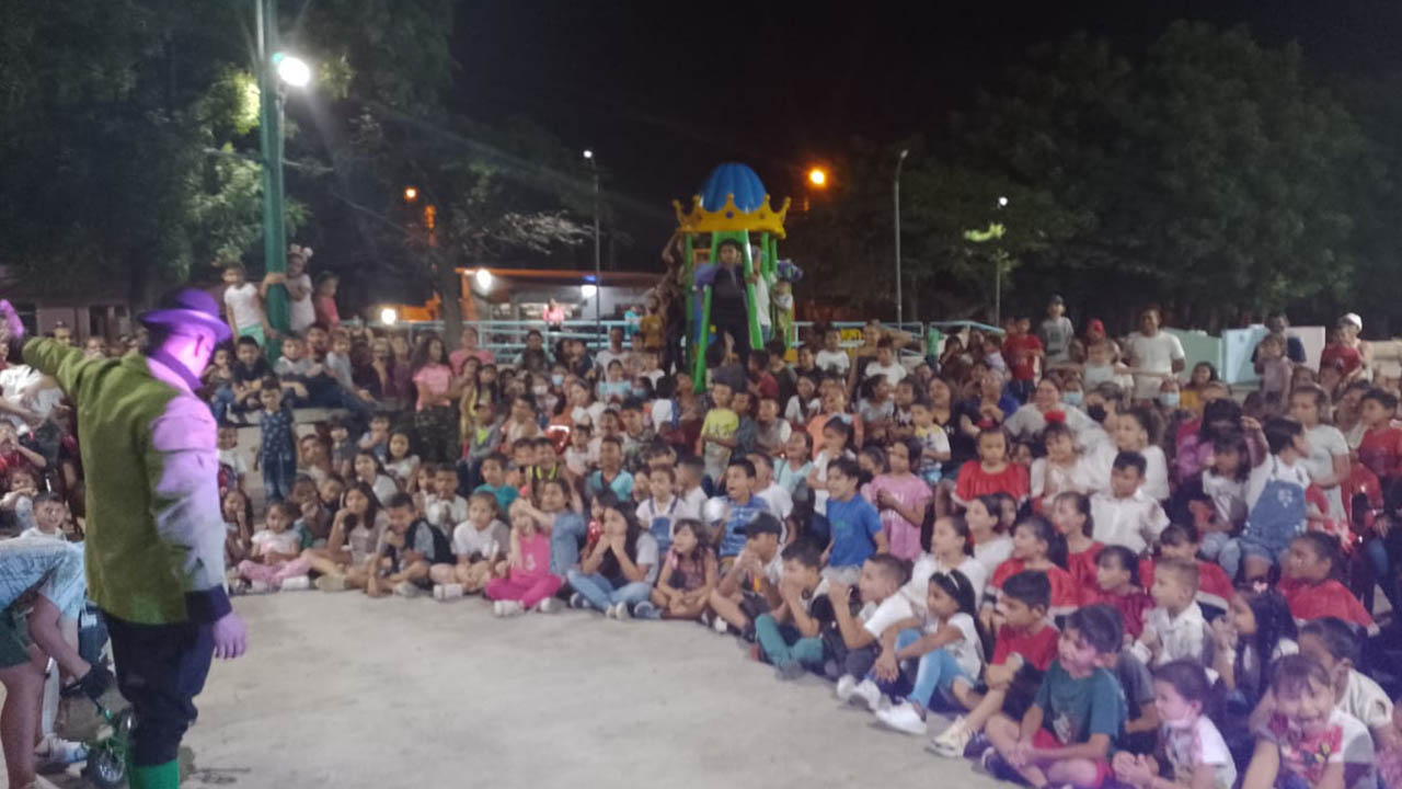 Artistas se unieron a las veladas culturales. 