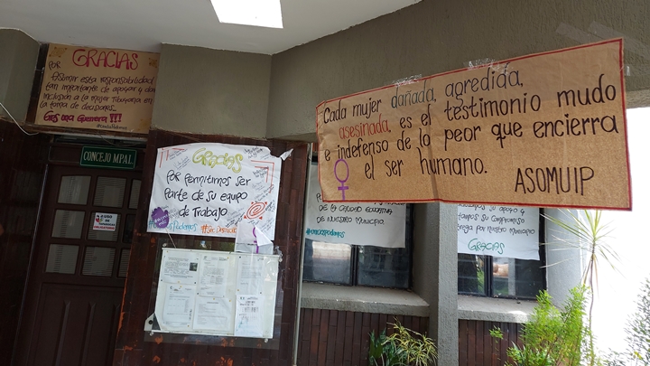 La Asociación Madres del Catatumbo se manifestaron por lo sucedido