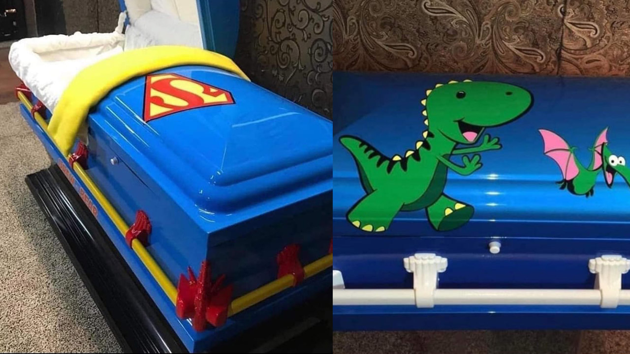 Ataúdes niños en Texas